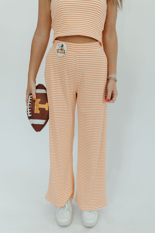 TOUCHDOWN STRIPED PANTS