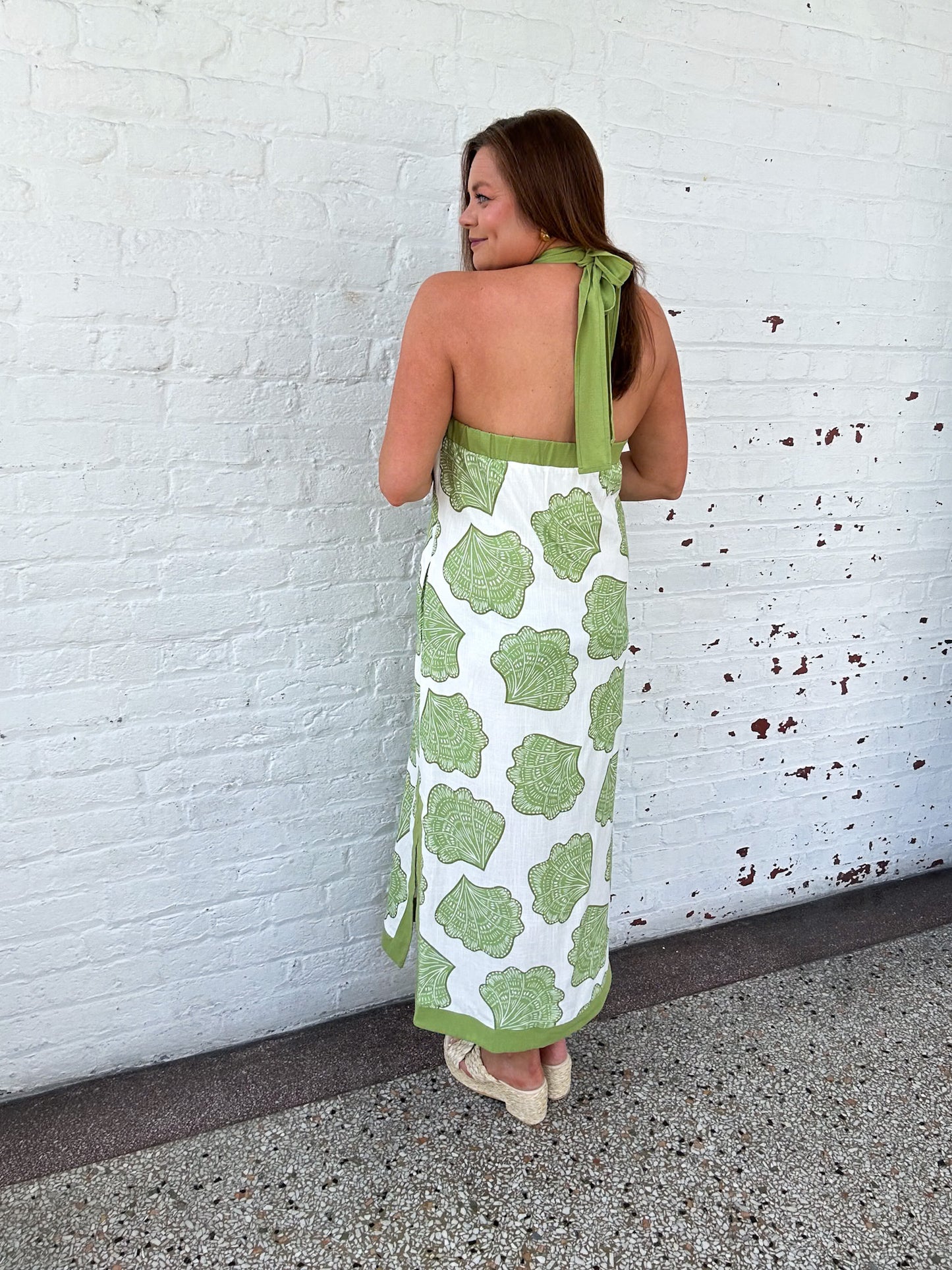 COASTAL CHIC MIDI DRESS