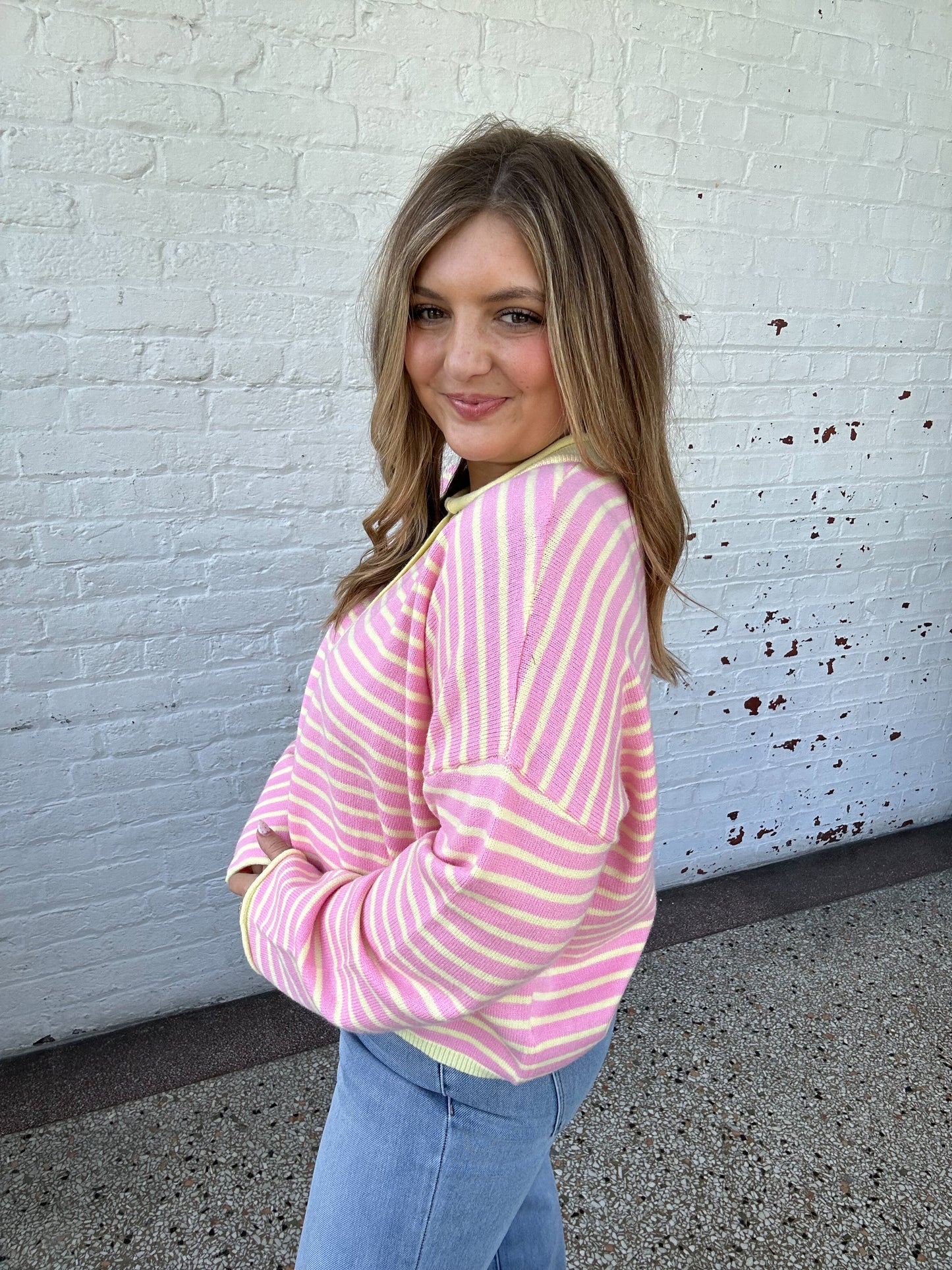 SUMMER SORBET SWEATER TOP