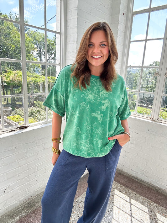WILD ABOUT NATURE TOP