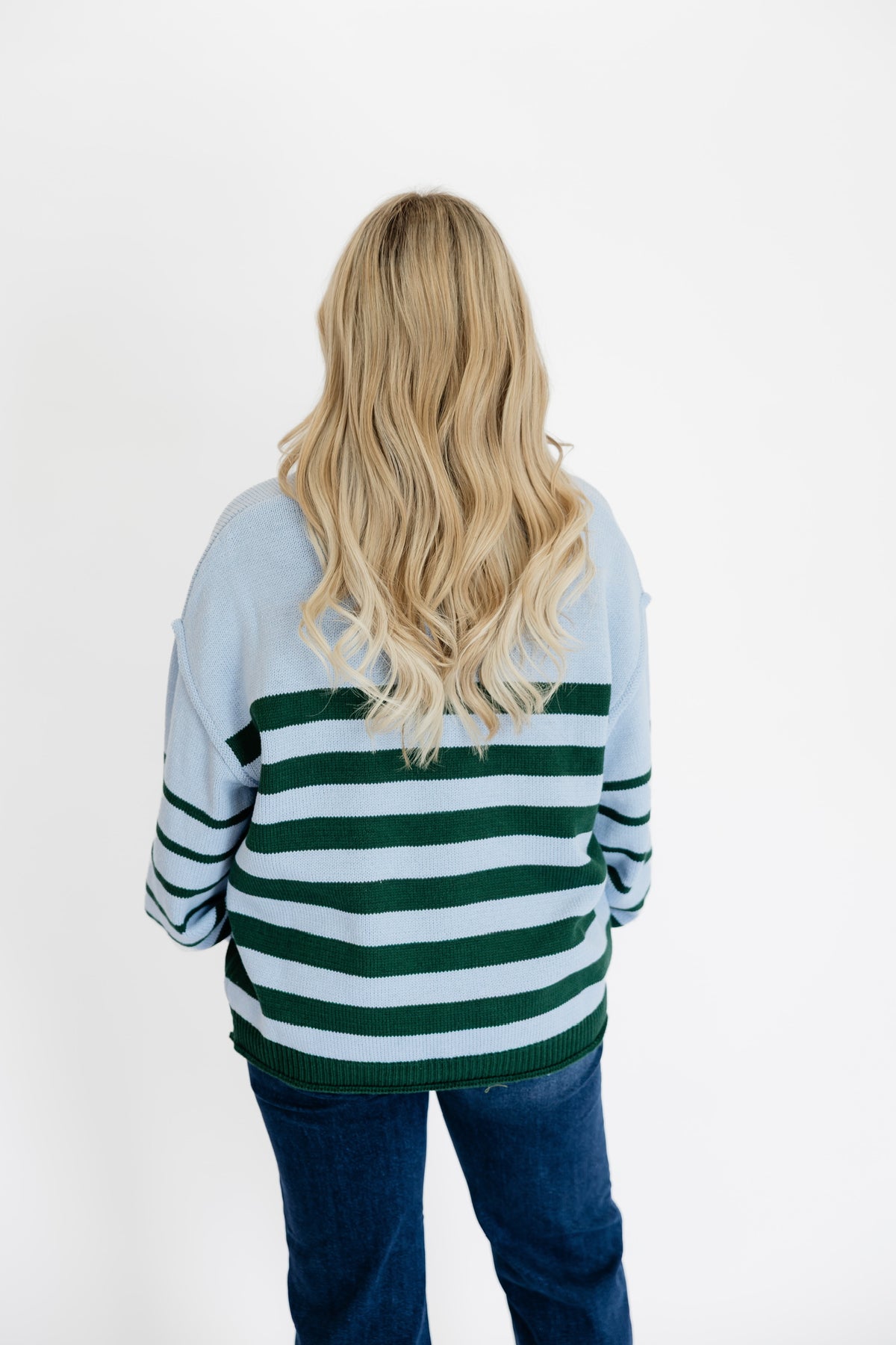 CRISP MORNING SWEATER - SKY BLUE