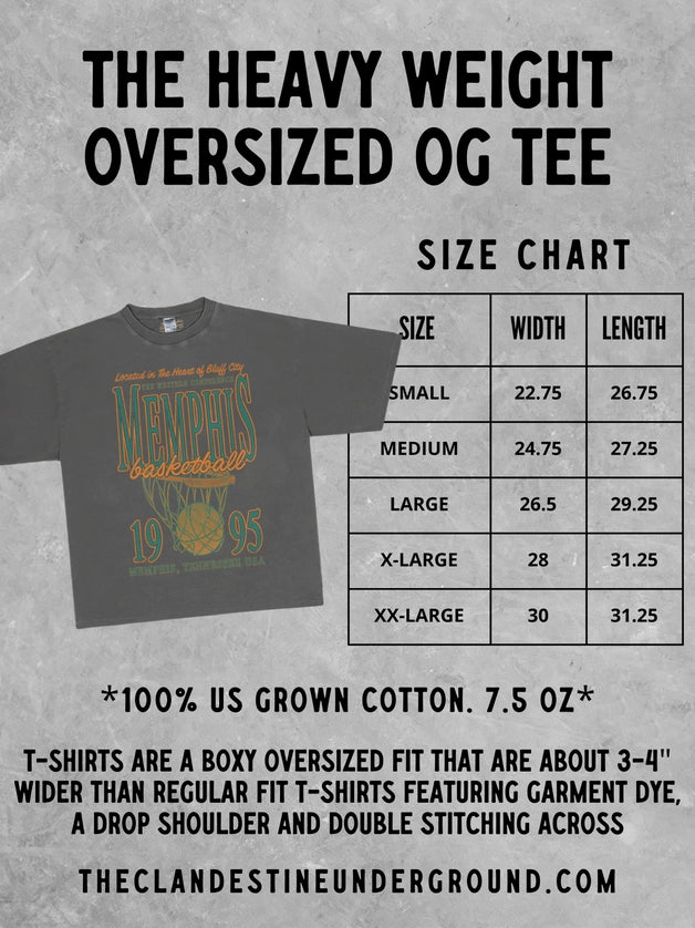 *PRE-ORDER* VOLS SMOKEY GBO BOXY OVERSIZED TEE