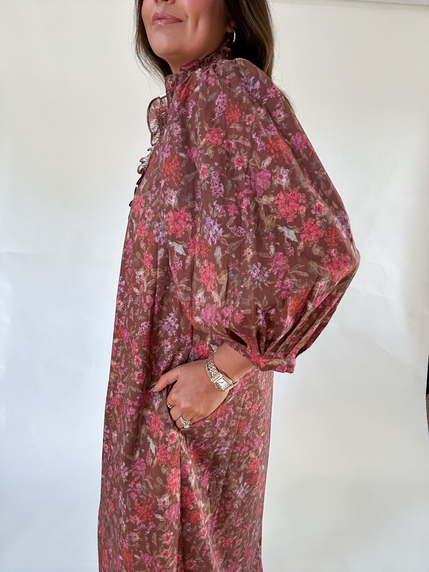 AUTUMN DAYS MAXI DRESS