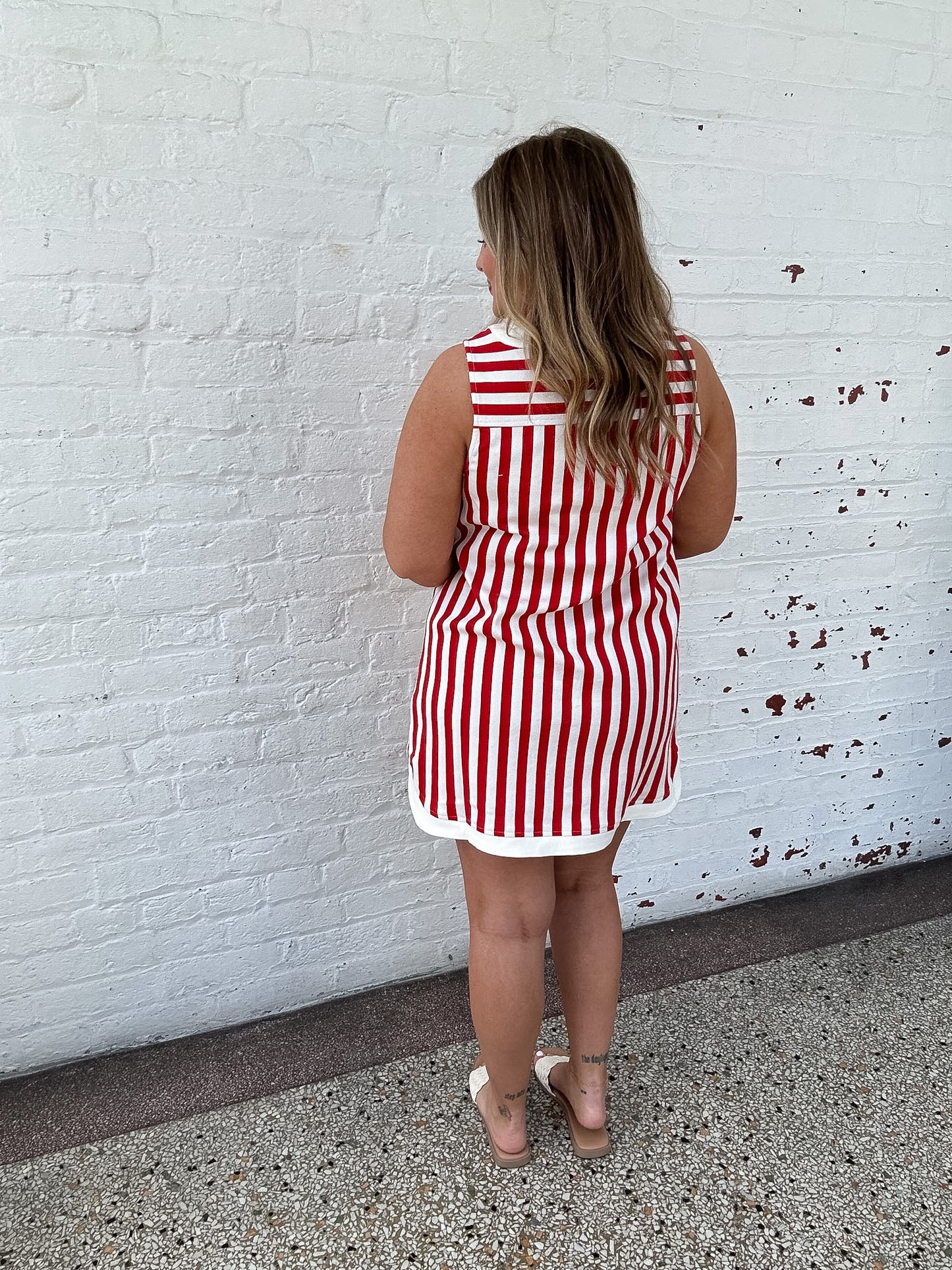 SUMMER NIGHTS MINI DRESS - RED