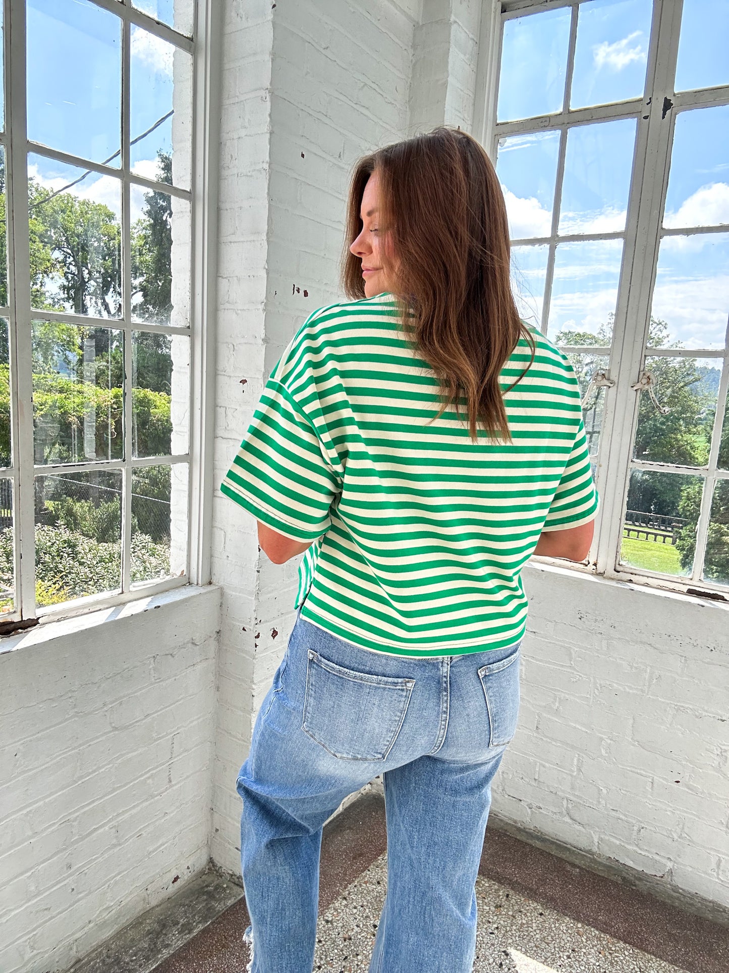 BLAKELY STRIPE TOP