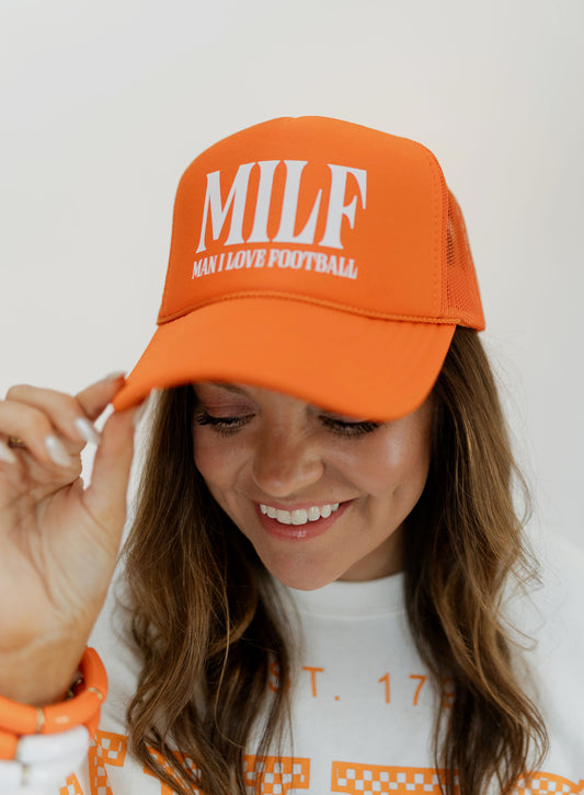 PRE-ORDER MILF GAMEDAY TRUCKER HAT