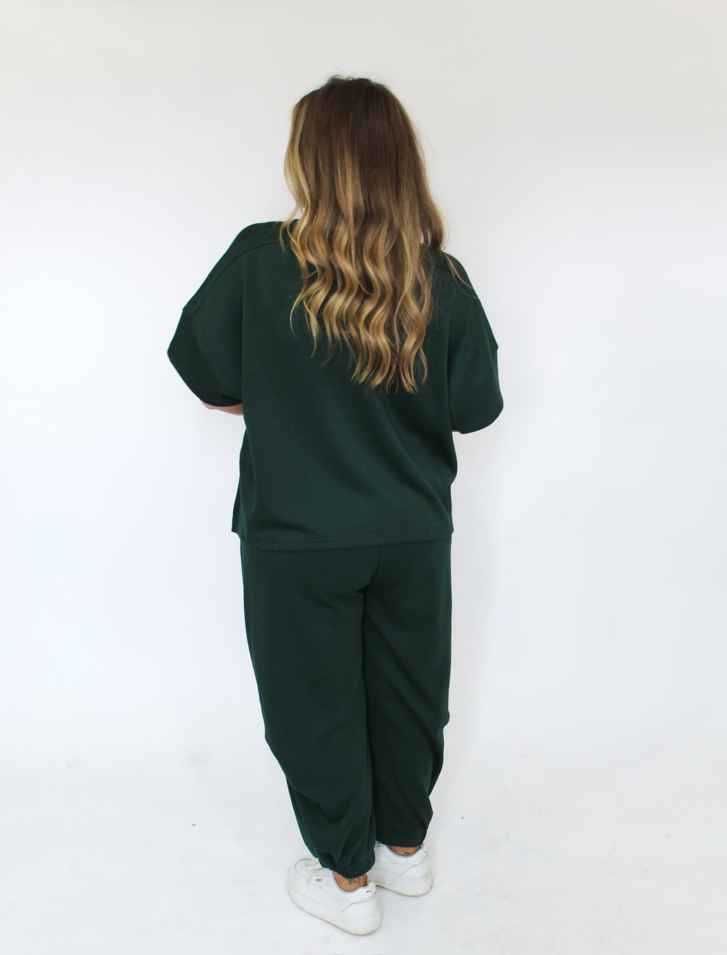 ALL IS WELL LOUNGE SET - HUNTER GREEN