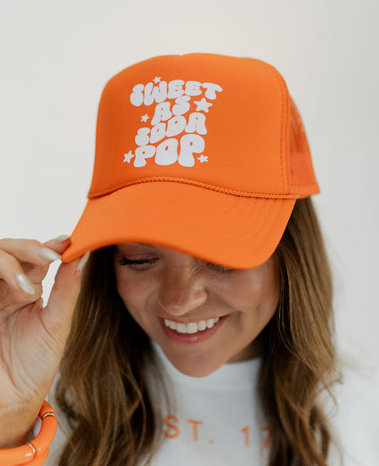 SWEET AS SODA POP TRUCKER HAT