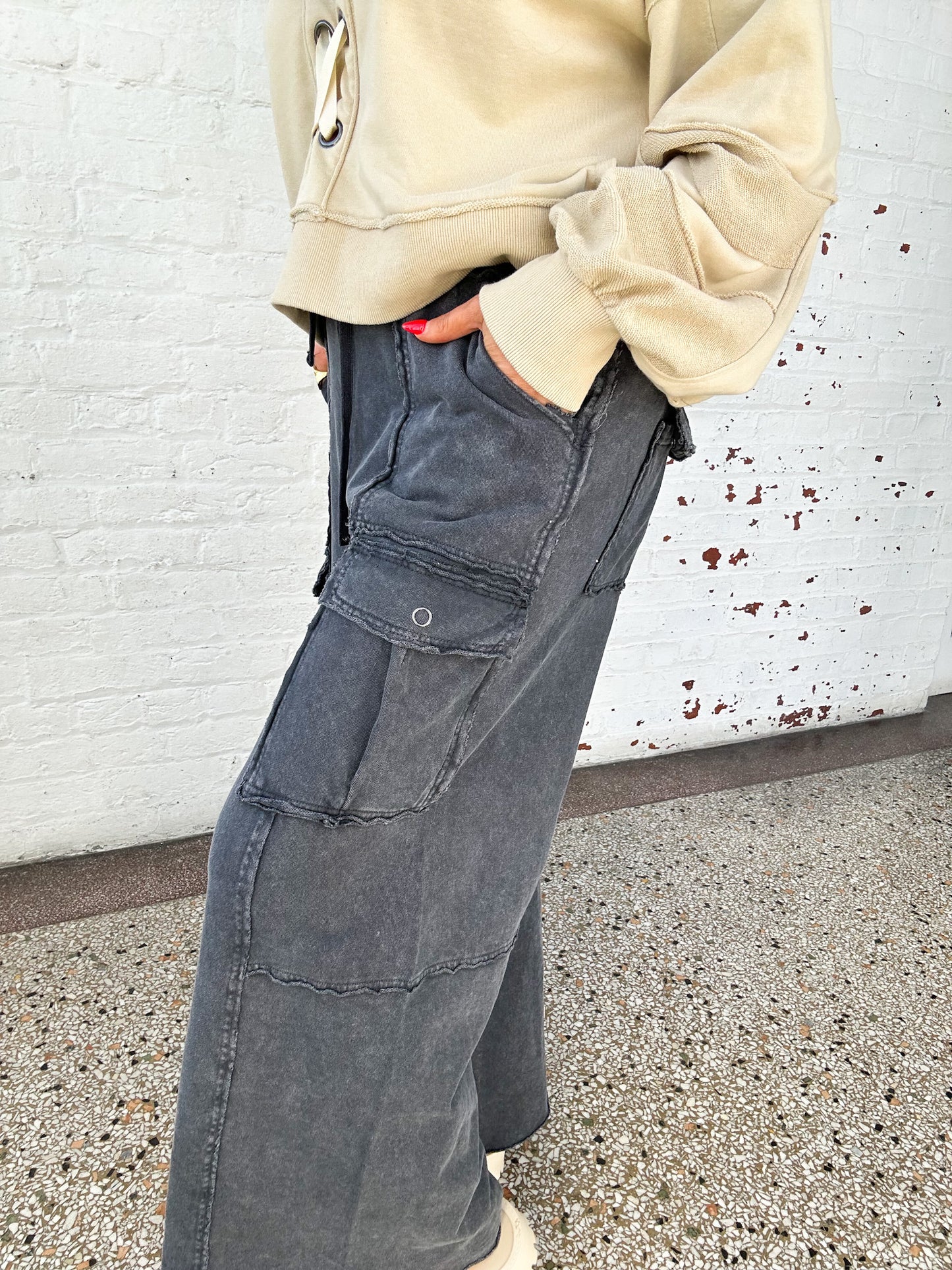 EASY LIVING PANTS - BLACK