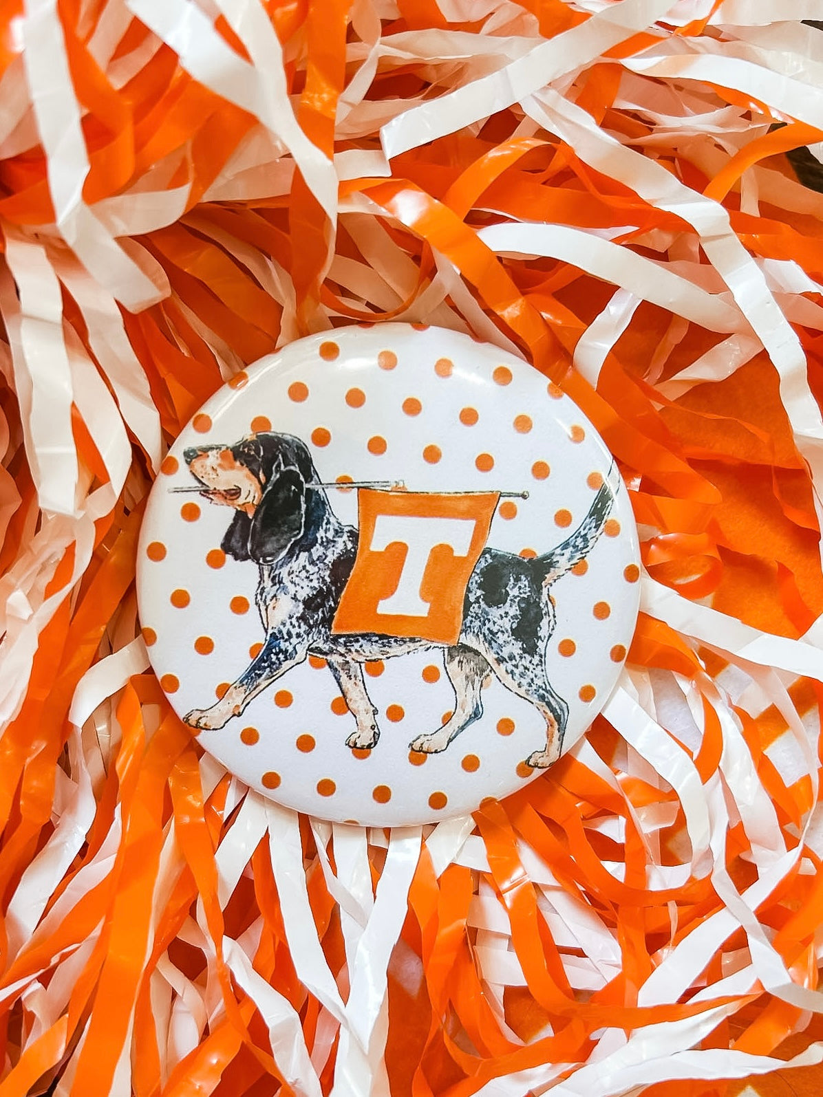 POLKADOT SMOKEY GAMEDAY BUTTON