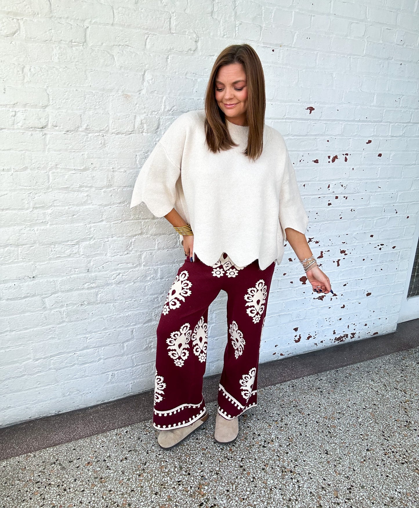 GLASS OF MERLOT PANTS