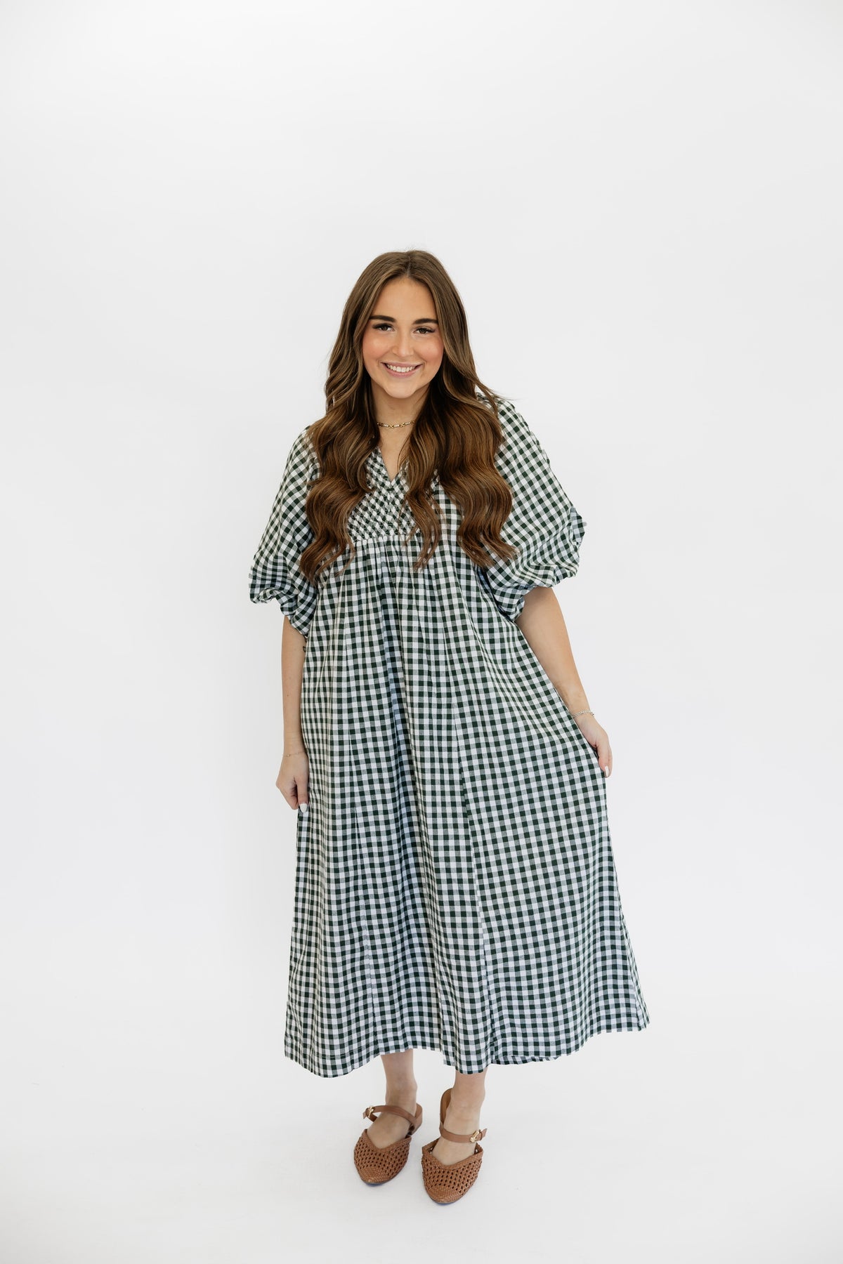 WREN MIDI DRESS