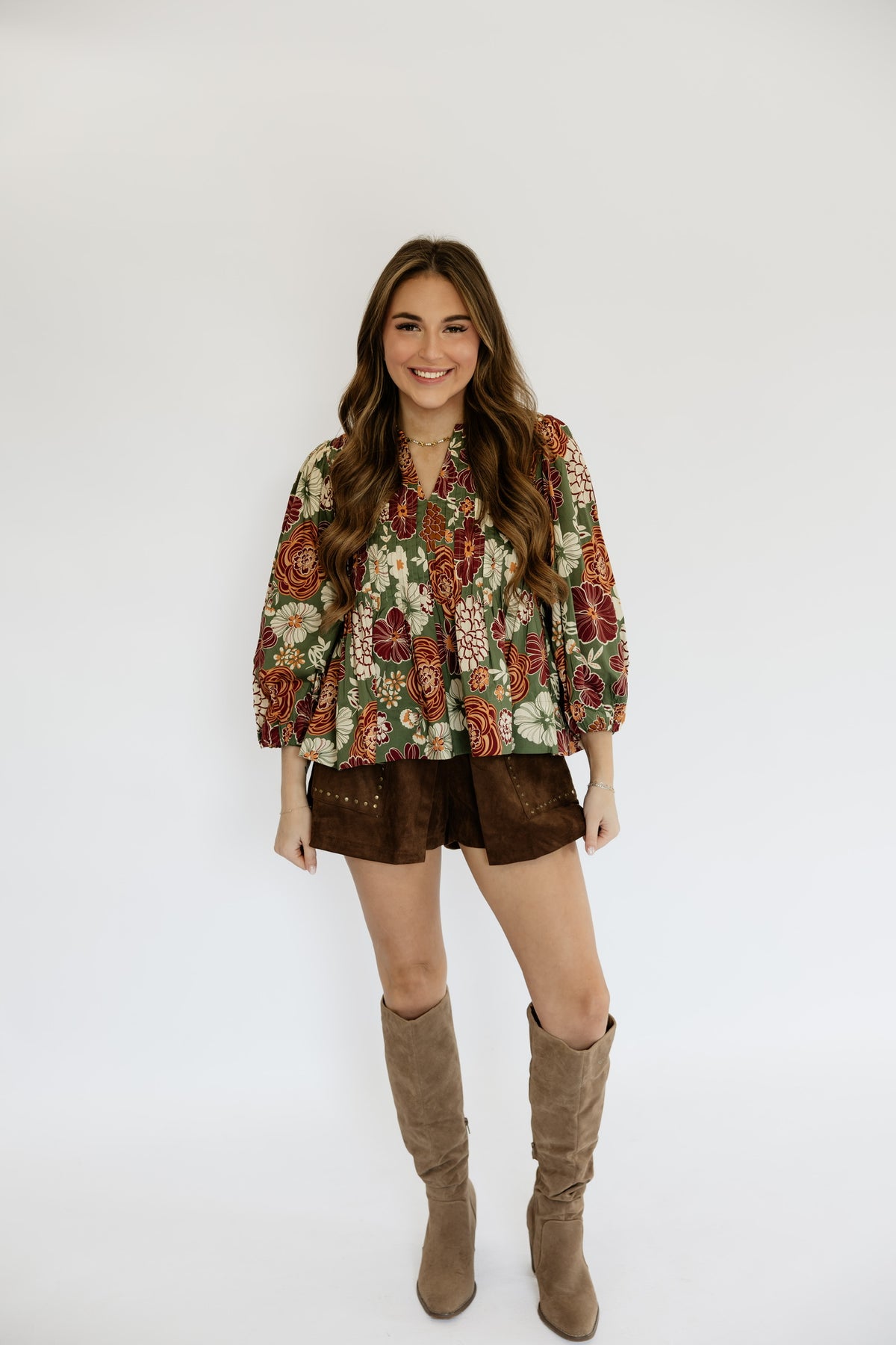 ABSTRACT AUTUMN TOP