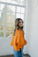 Load image into Gallery viewer, STREET STYLE CROPPED SWEATER, ORANGE
