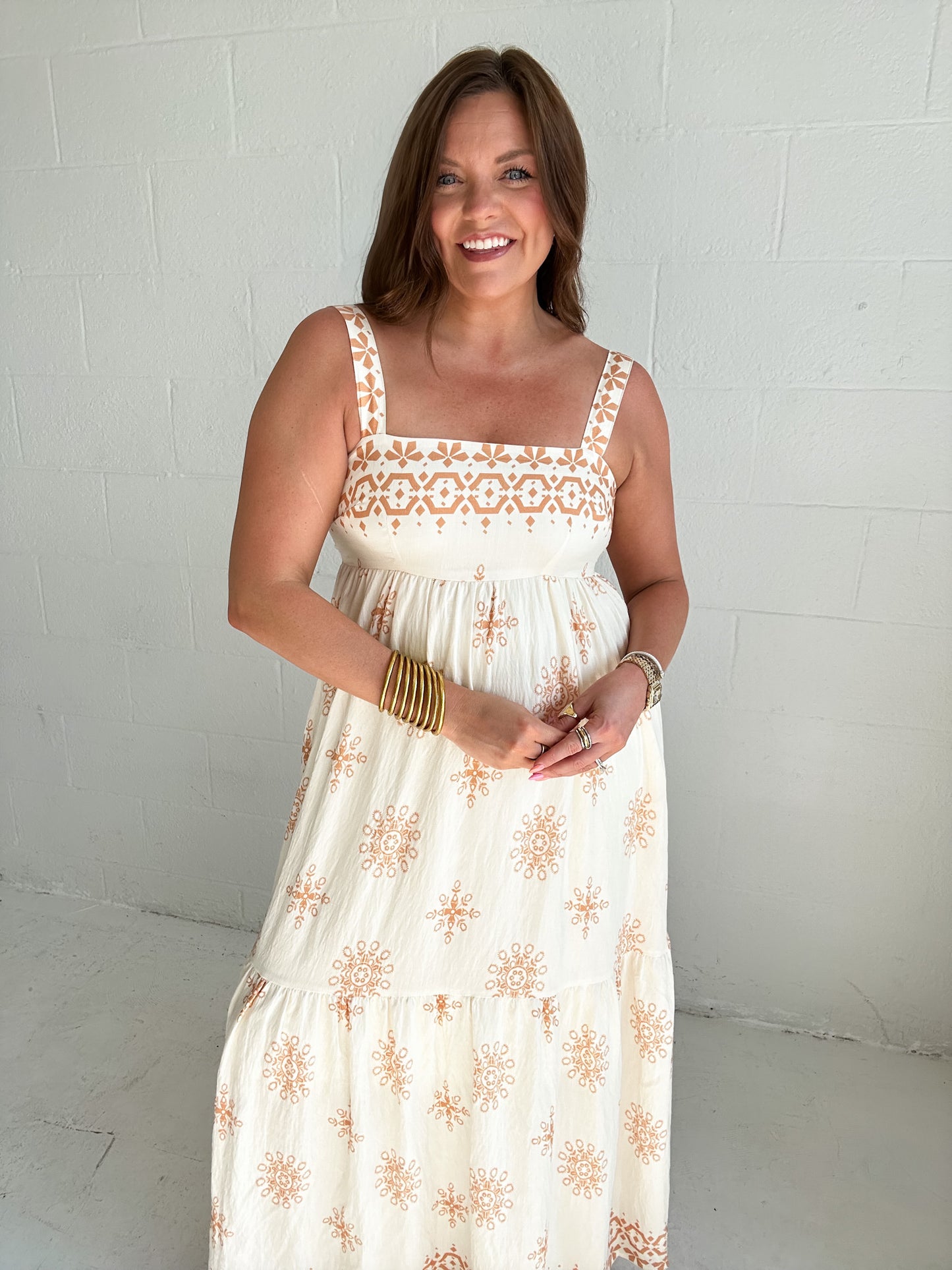 SUMMER COLLECTION MAXI DRESS - NATURAL