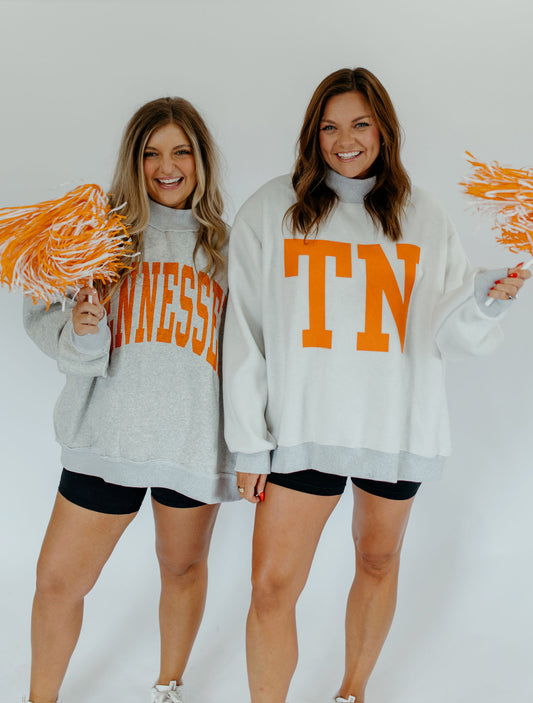 TN REVERSIBLE MOCKNECK SWEATSHIRT