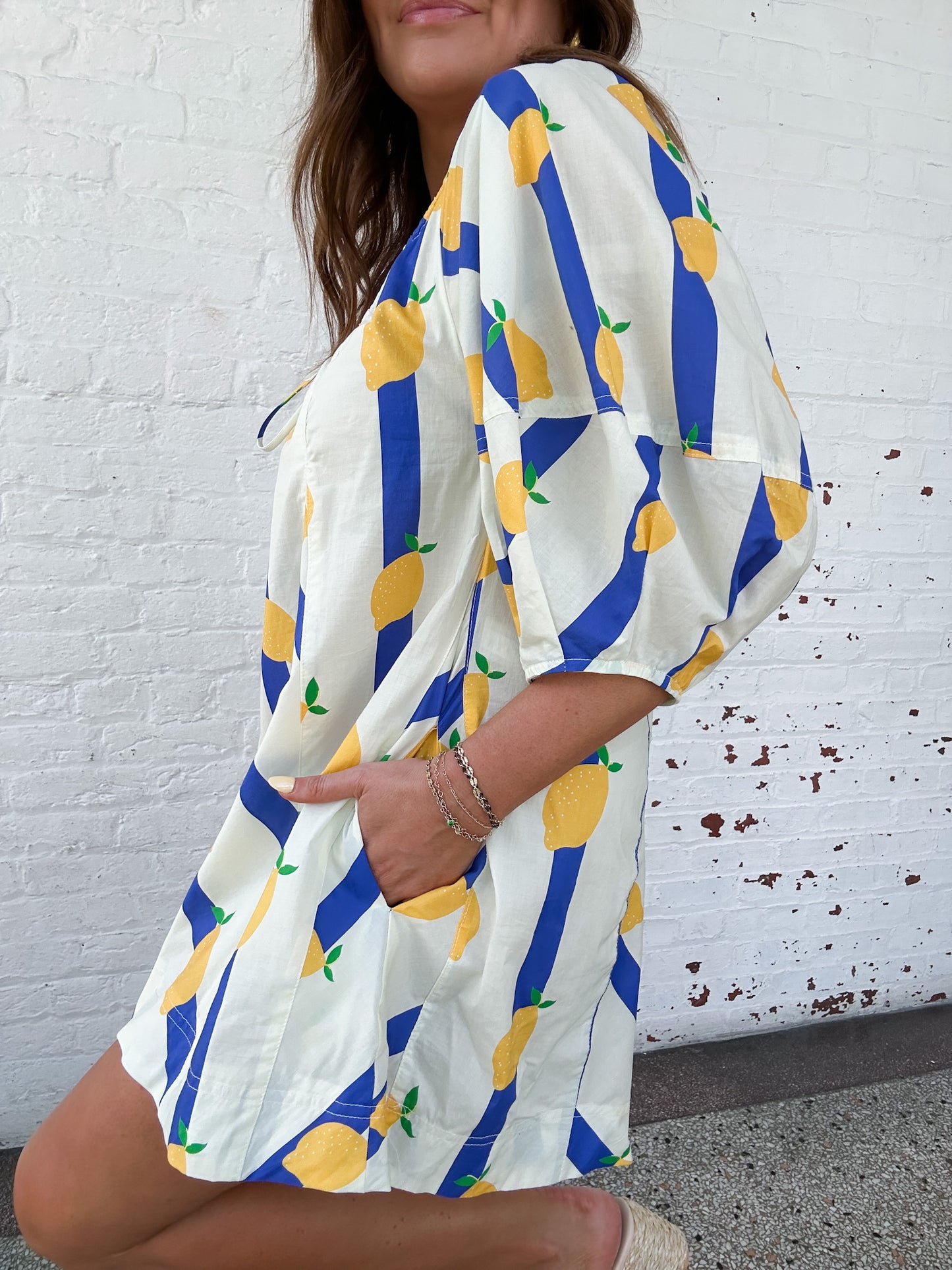POSITANO LEMON ROMPER