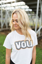 Load image into Gallery viewer, VOLS CROPPED TEE
