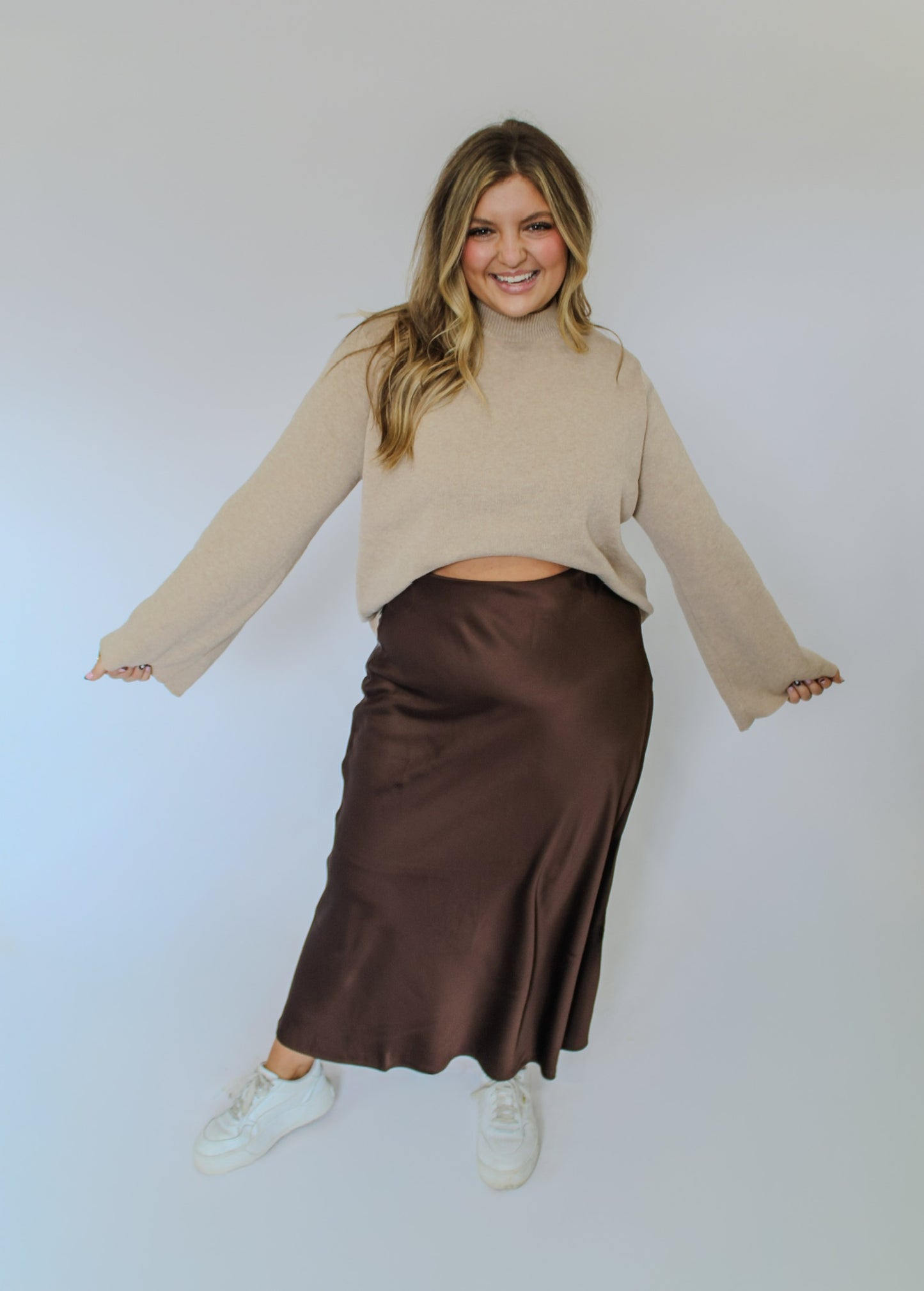 ESPRESSO EVE MIDI SKIRT
