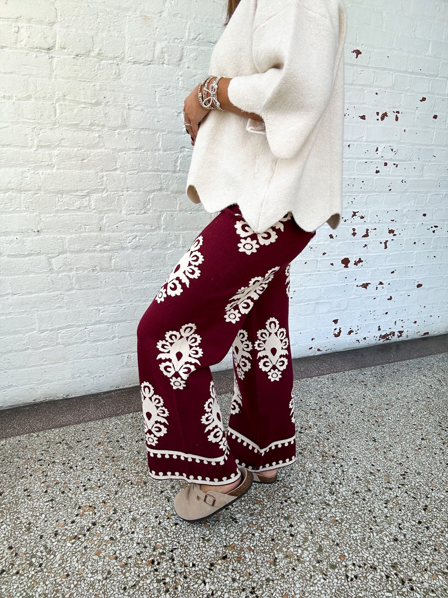 GLASS OF MERLOT PANTS