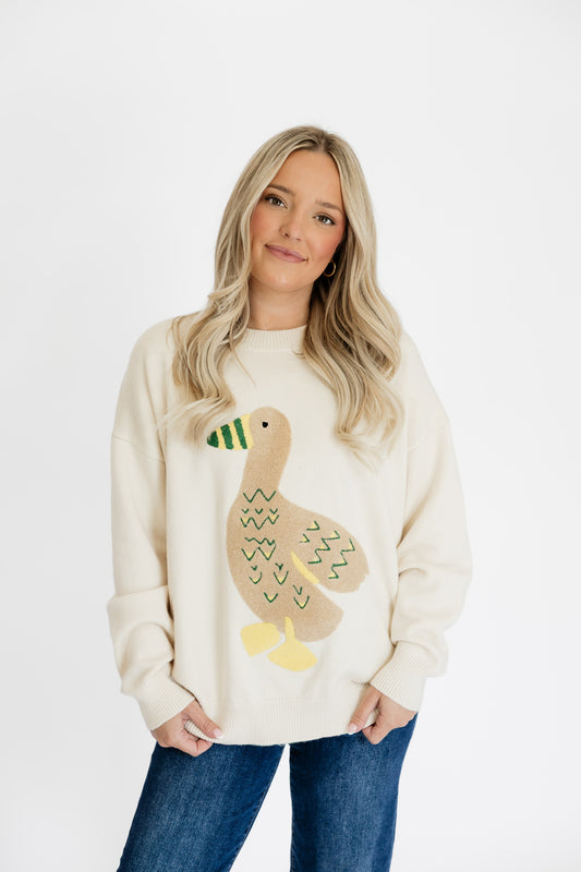 LUCKY DUCK SWEATER