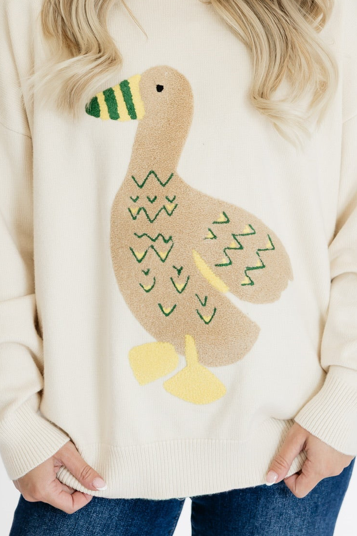 LUCKY DUCK SWEATER