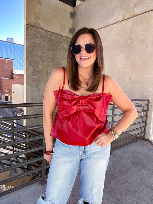 RED BOW TOP