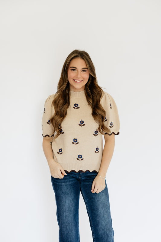 DAISY SWEATER TOP