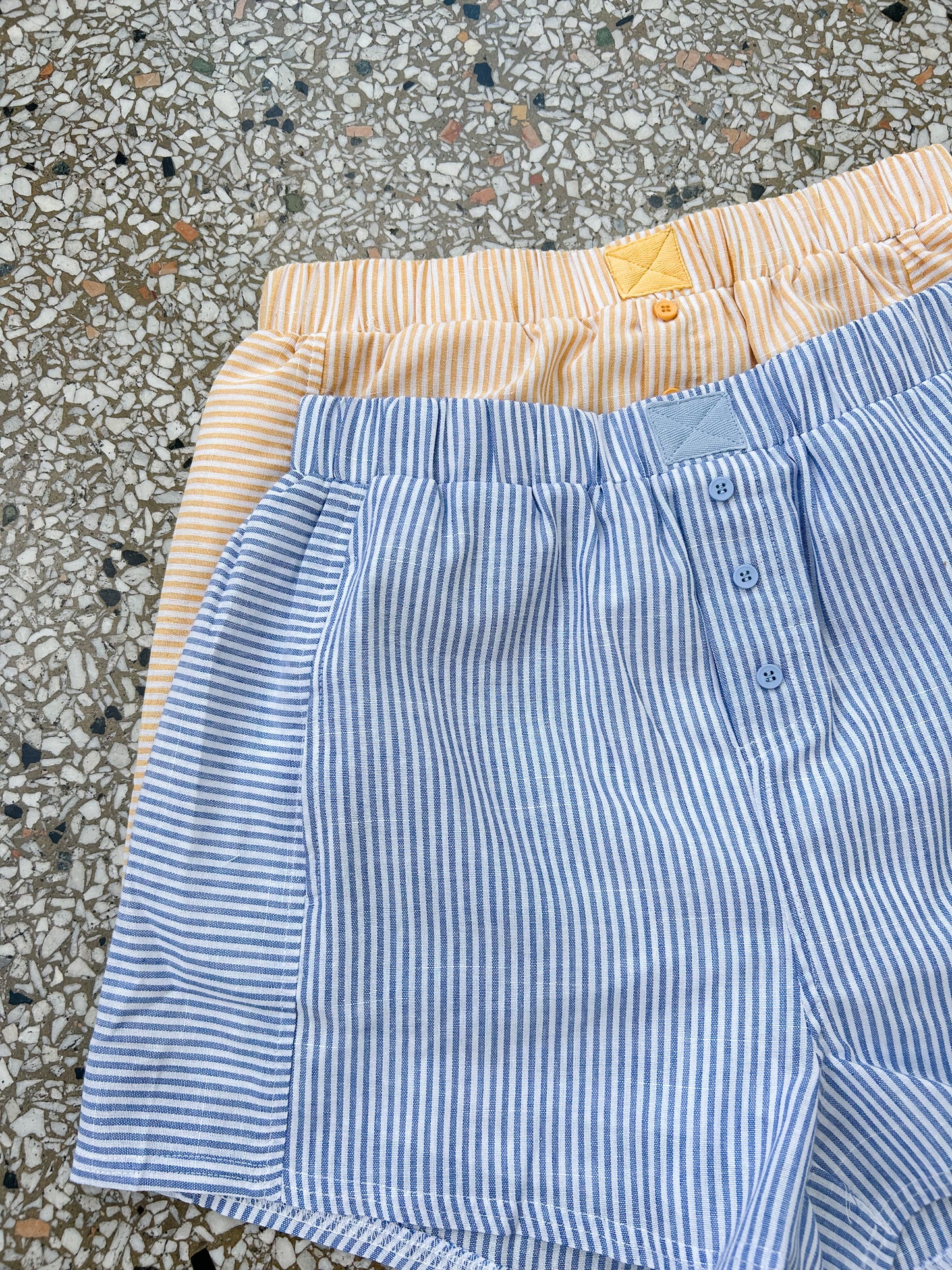 SUMMER PLANS BOXER SHORTS - BLUE