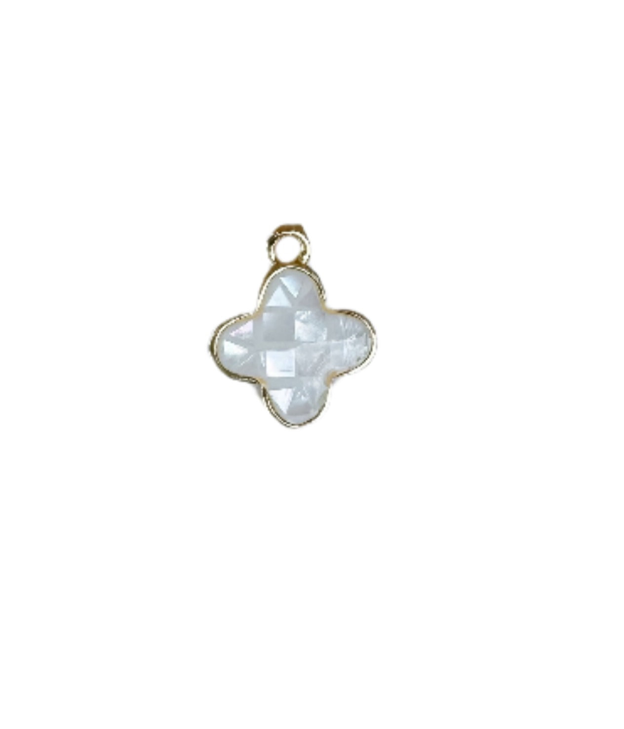 Pearl Clover Charm