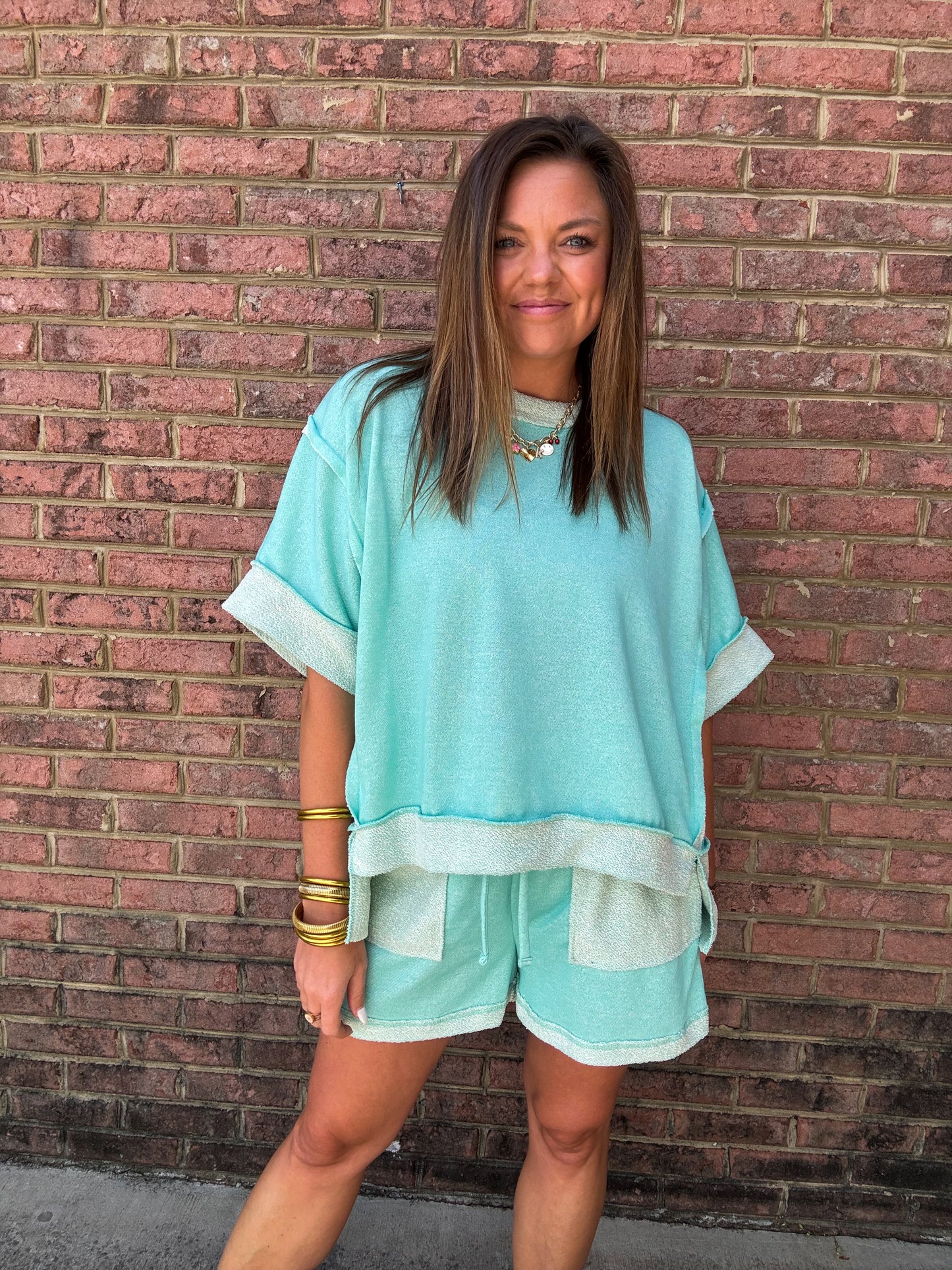 SUMMER FUN TOP - MINT