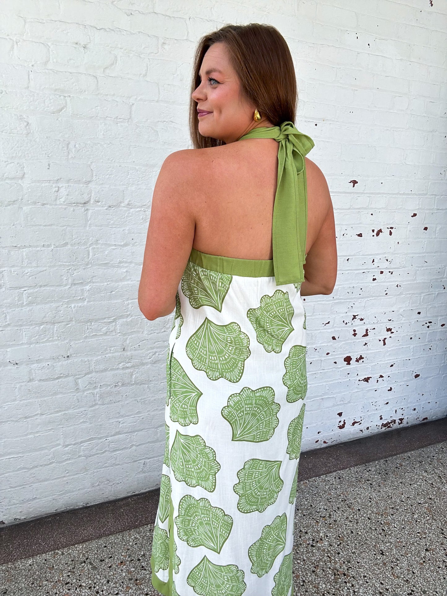 COASTAL CHIC MIDI DRESS