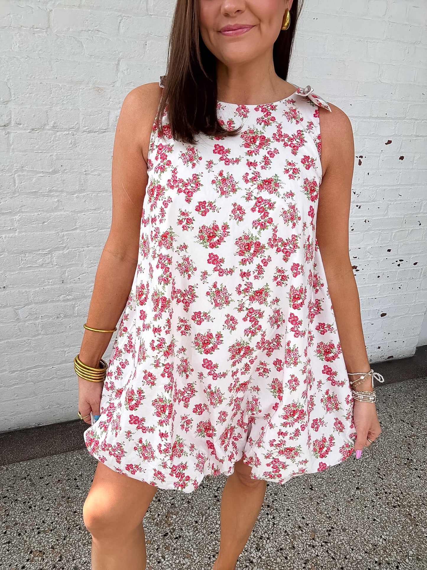 CHERRY BLOSSOM MINI DRESS
