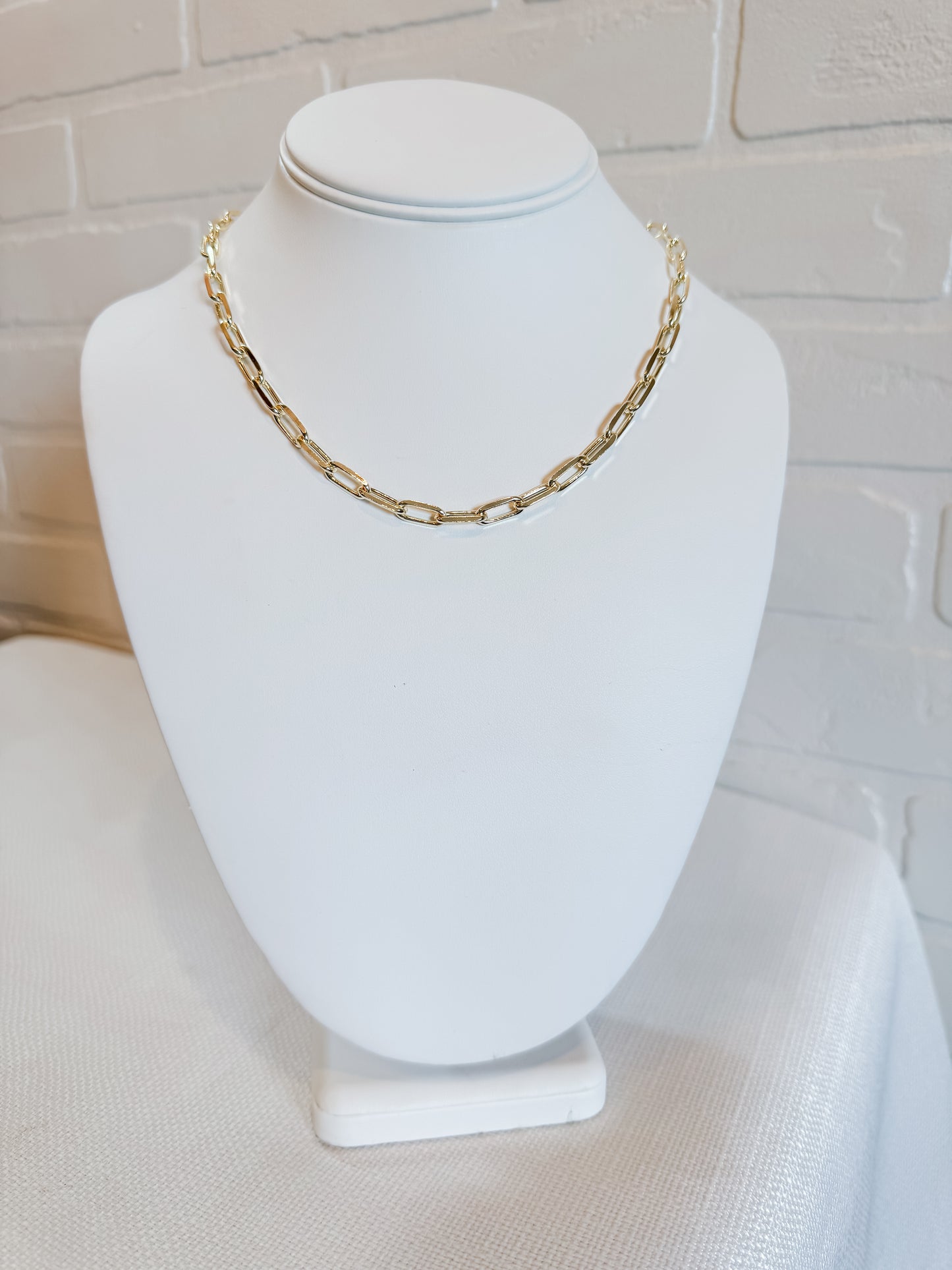 Paperclip Chain Necklace