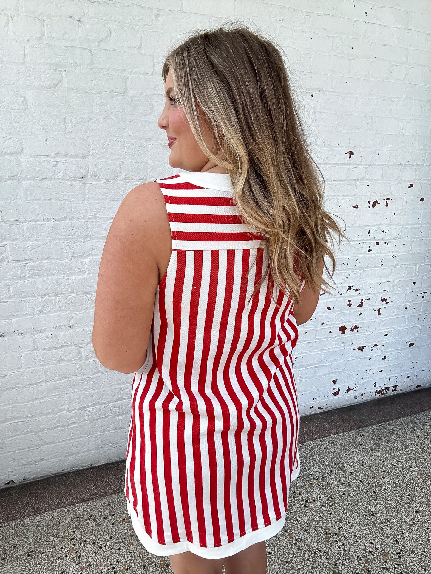 SUMMER NIGHTS MINI DRESS - RED