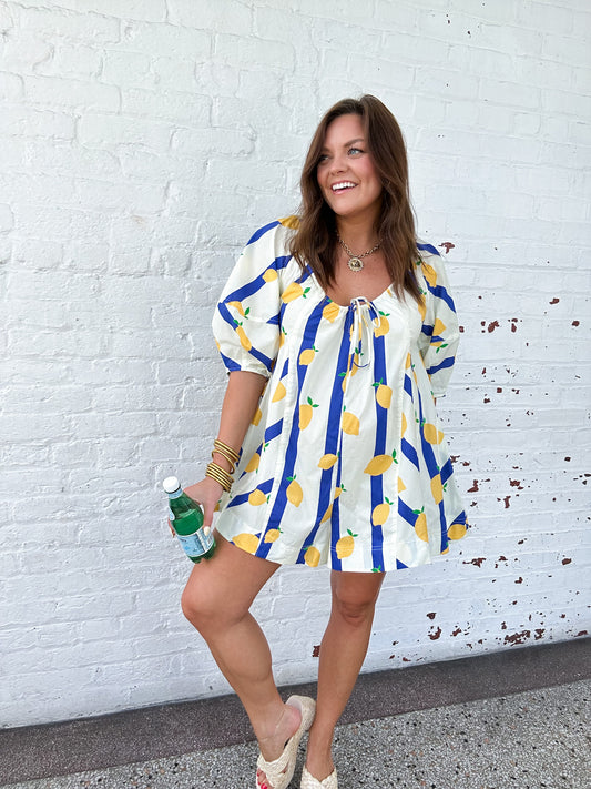POSITANO LEMON ROMPER