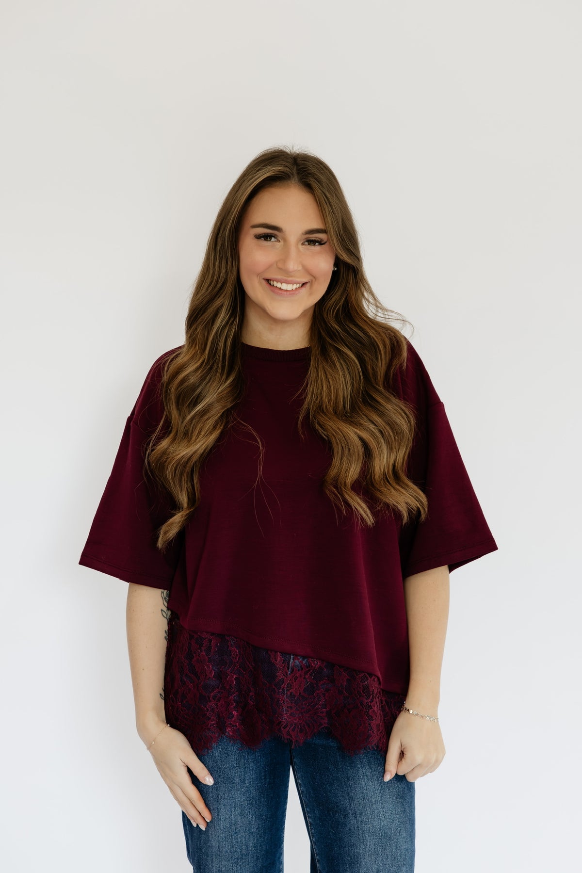 ELEVATE IT TOP - BURGUNDY