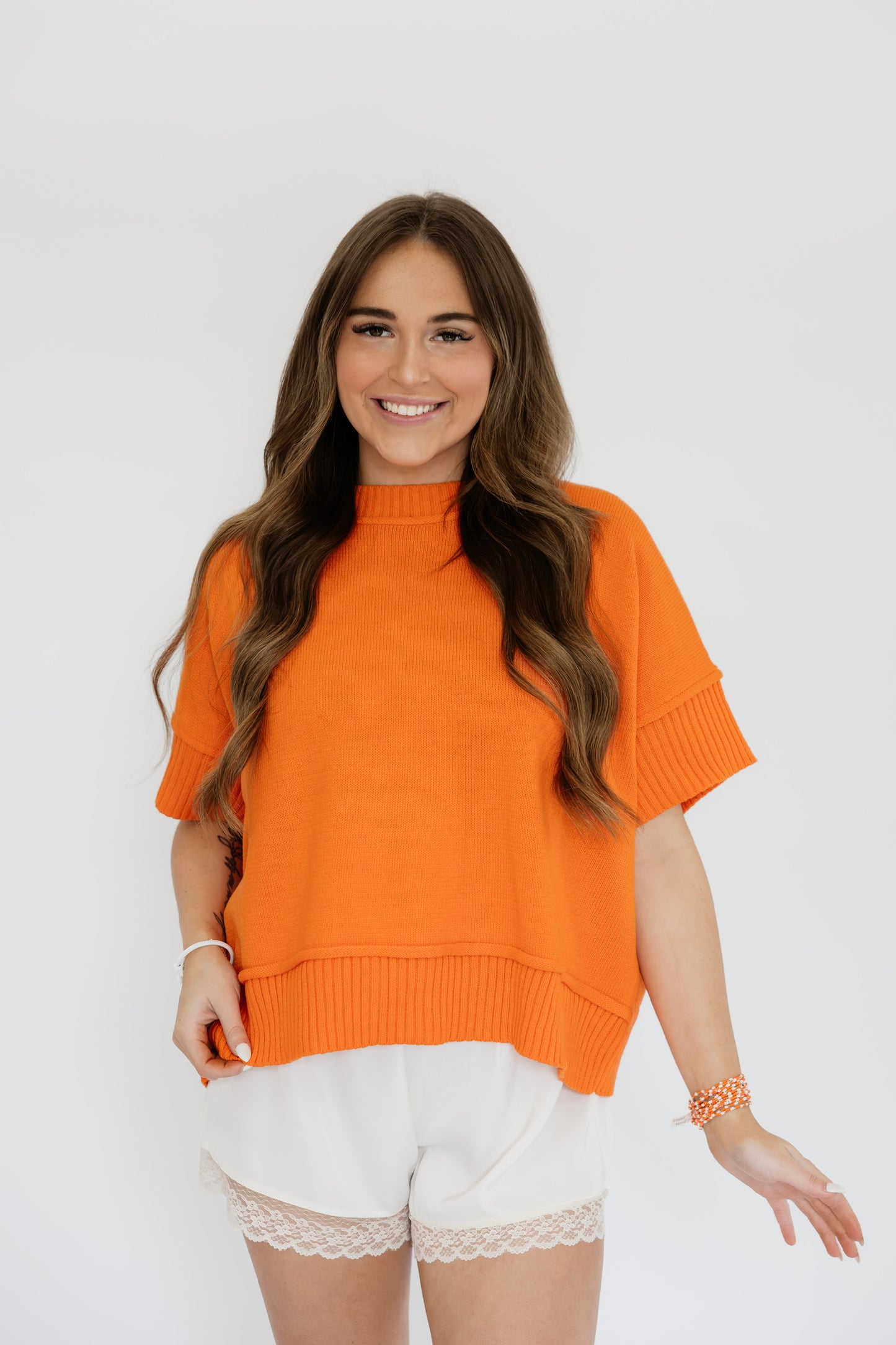 *PRE-ORDER* GO BIG ORANGE SWEATER TOP