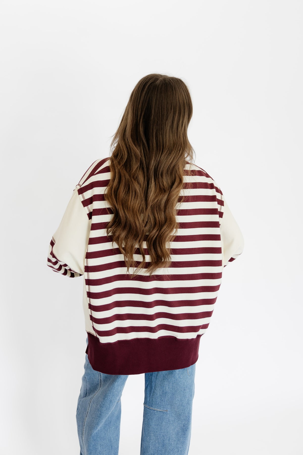 WINNIE STRIPED PULLOVER