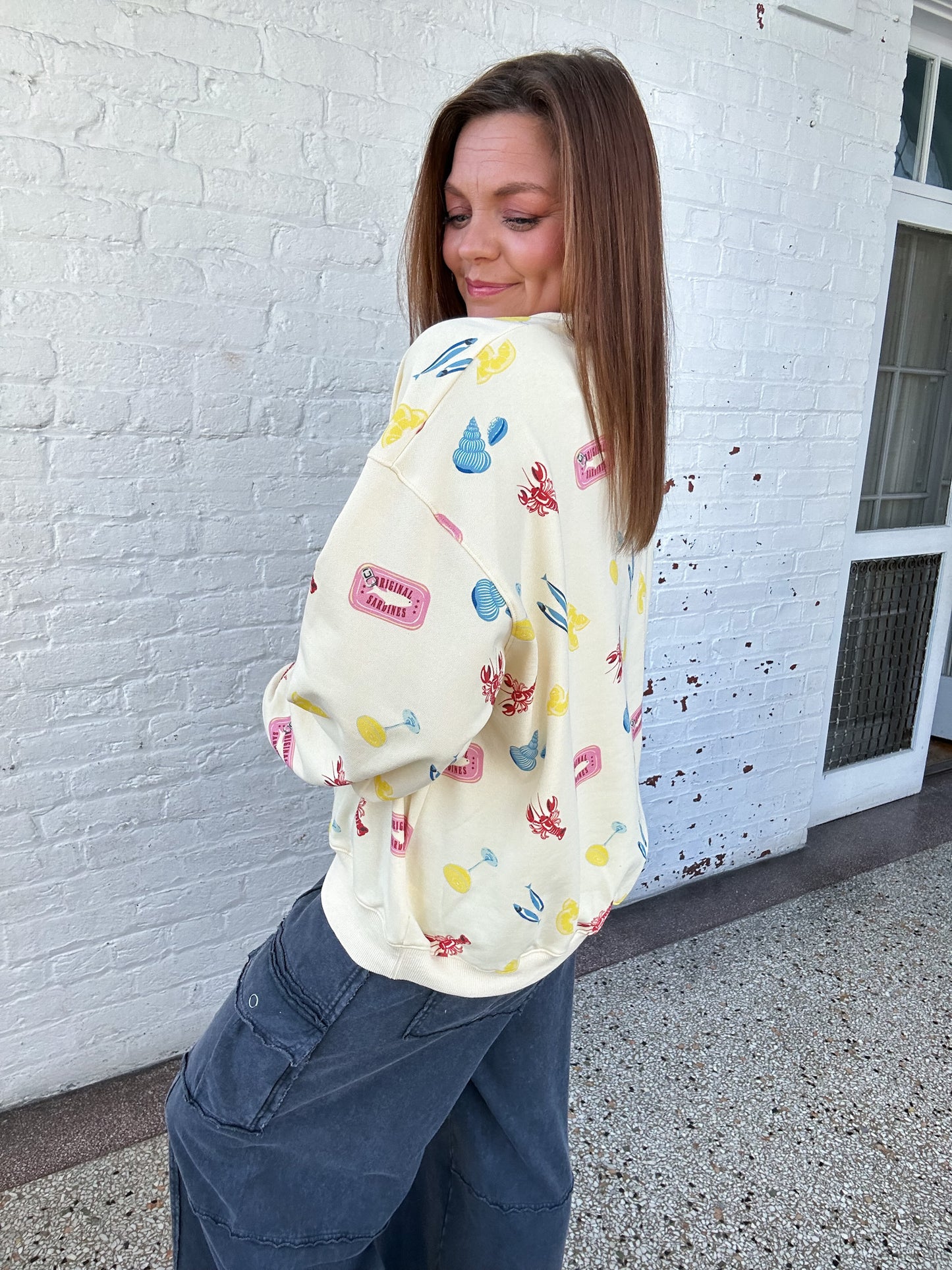 BEACH ICON CREWNECK