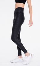 Load image into Gallery viewer, LEATHER LOOK CROSSOVER LEGGINGS
