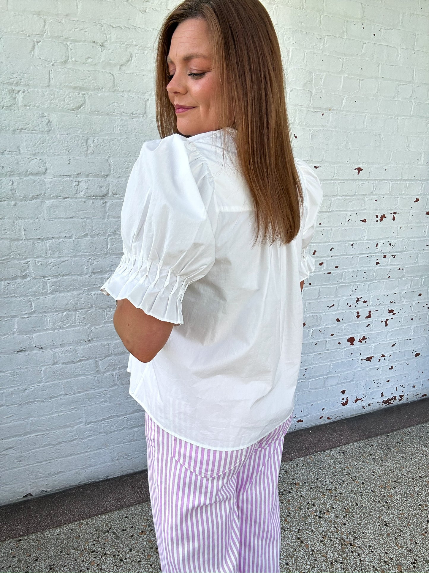 PLEAT ON REPEAT TOP