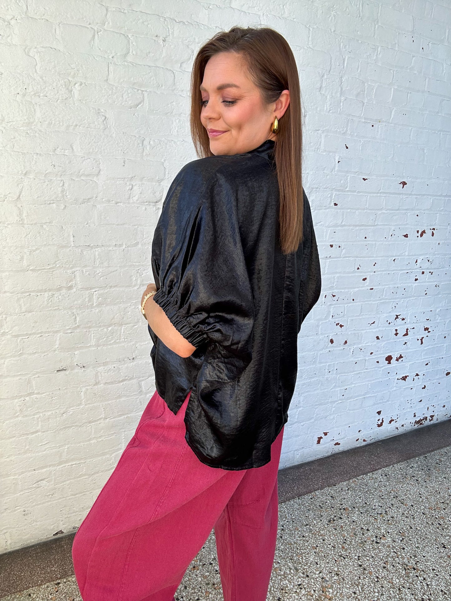 MIDNIGHT METALLIC TOP