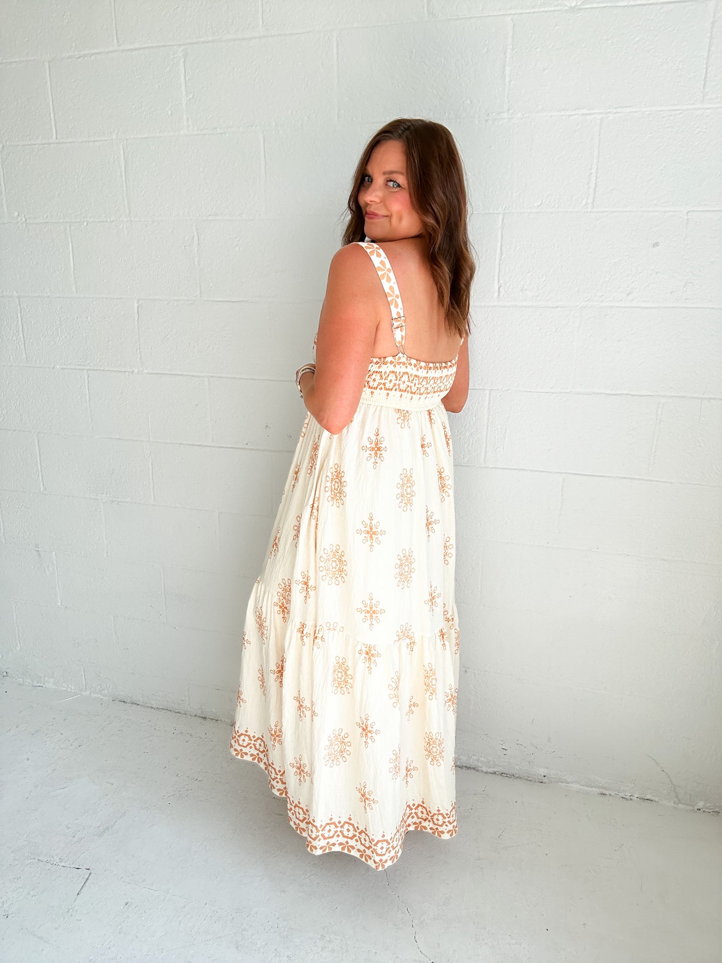 SUMMER COLLECTION MAXI DRESS - NATURAL