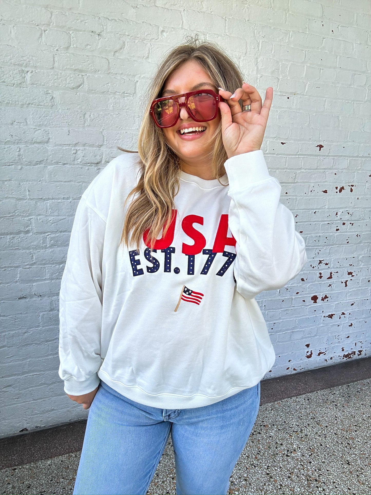 USA TRADITION CREWNECK