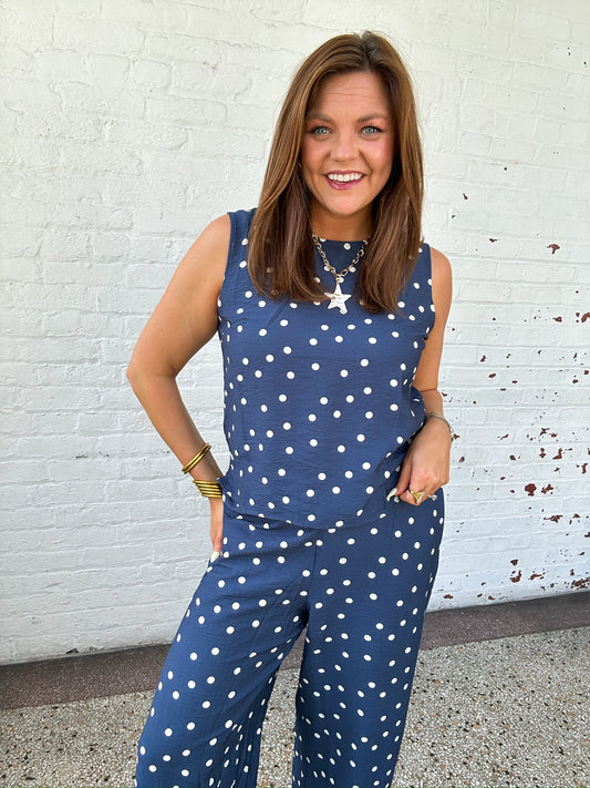PENELOPE POLKA DOT TANK