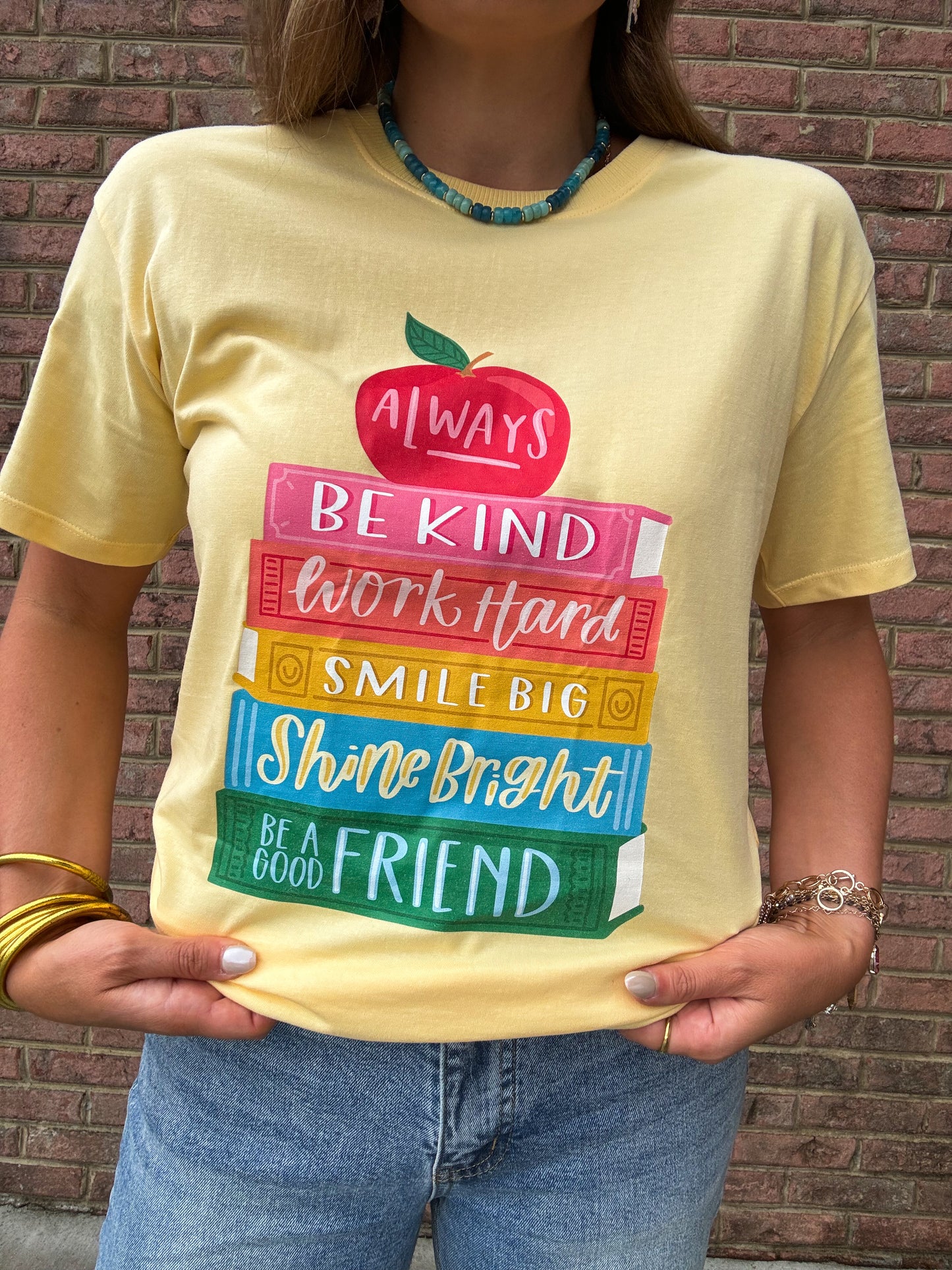 AFFIRMATIONS BOOK GRAPHIC TEE