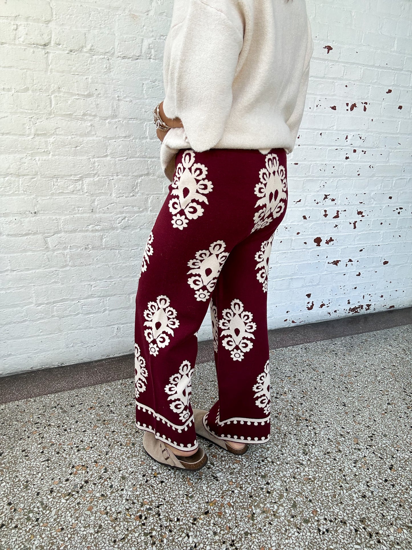 GLASS OF MERLOT PANTS