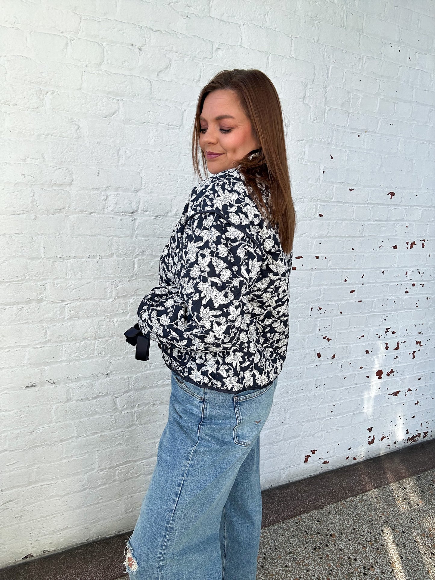 BOTANICAL QUILTED JACKET