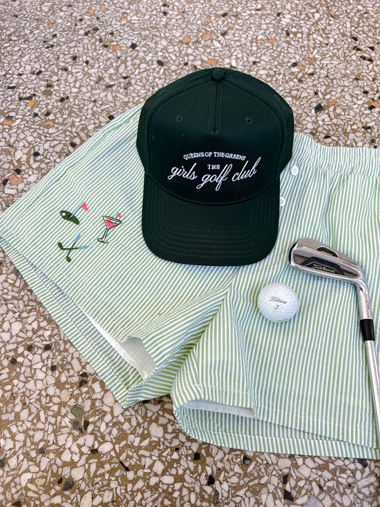 QUEENS OF THE GREENS TRUCKER HAT